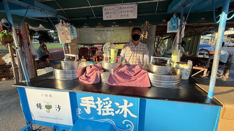 柳營古早味的手搖清涼