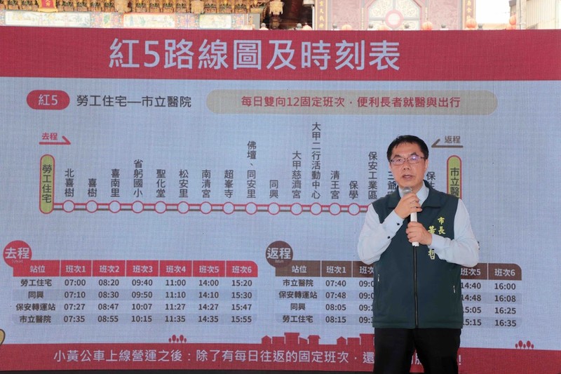 計程車當公車開！台南「小黃公車」再進化，紅5、紅15全新路線深入社區巷弄，全家大小出門更方便！